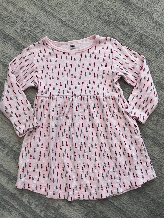Hudson Baby Other - Hudson Baby Long-Sleeve Dress with Red & Gray Tree Print